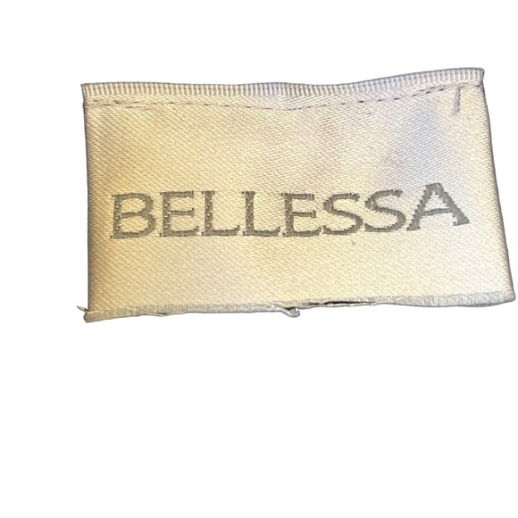 𝅺BELLESSA Vintage Fitted Blouse top EUC - Picture 10 of 11